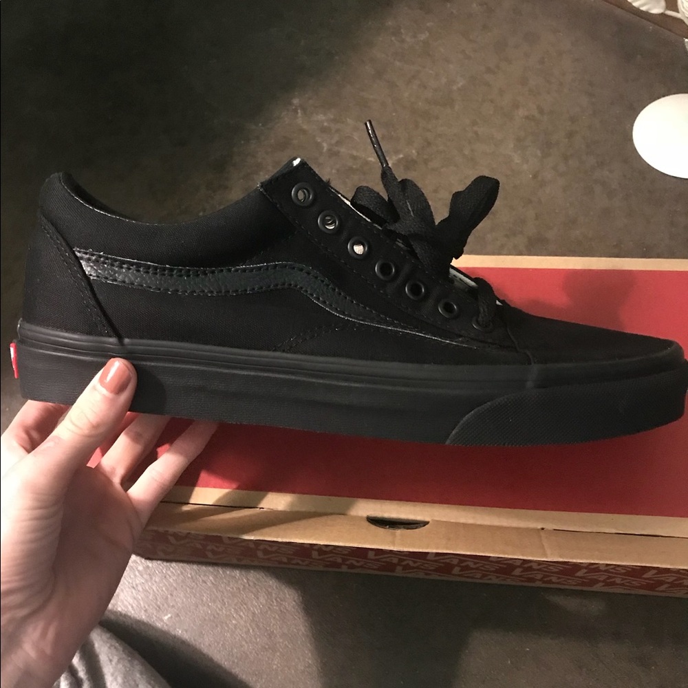 NWT Black high top vans